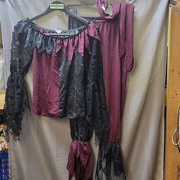 Spirit Psycho Jester Adult Costume Size Small 6-8 - Picture 2 of 10